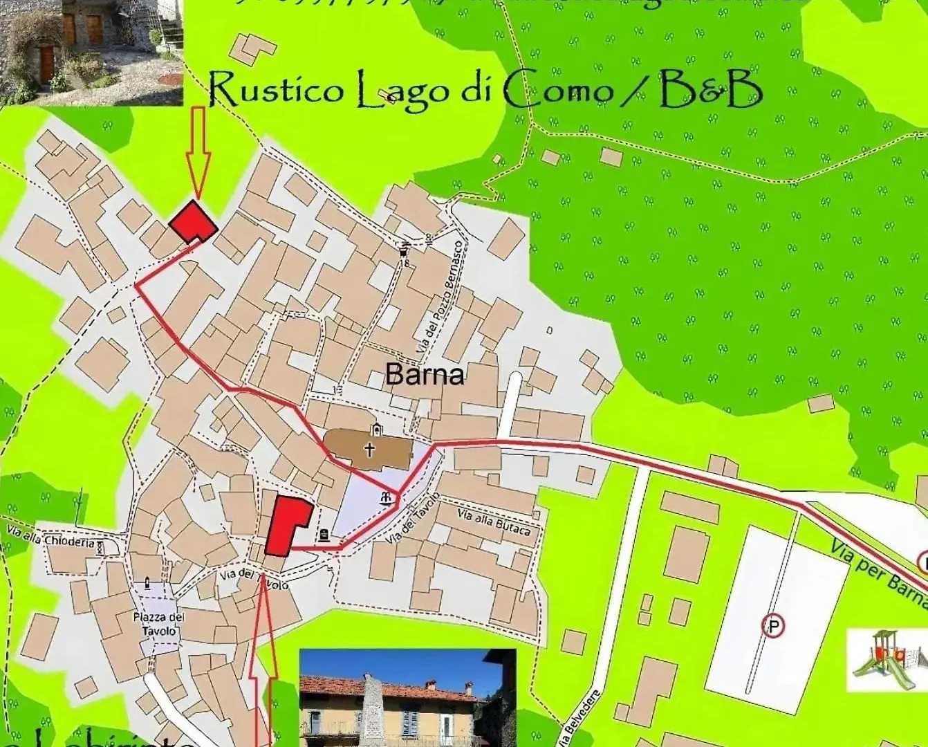 Rustico Lago Di Como B&B Barna